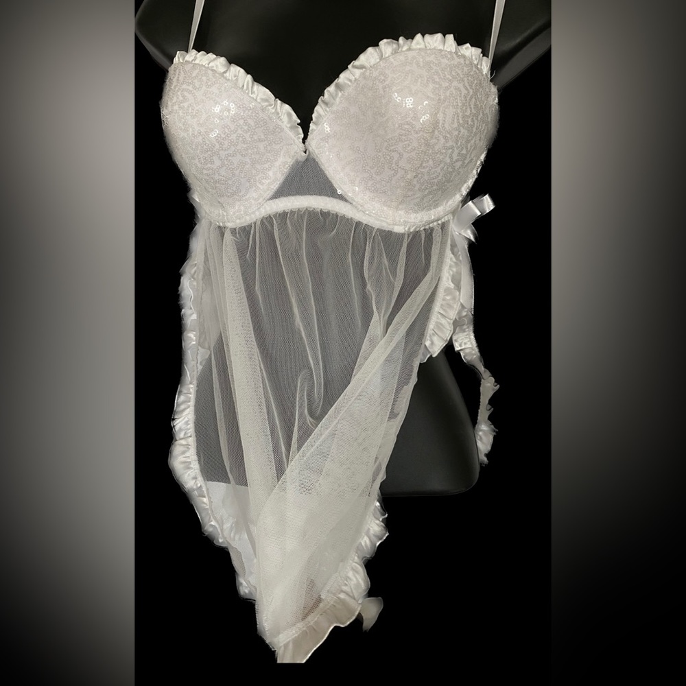 NWT VS  WHT Baby Dolls, 34C  *P1077
